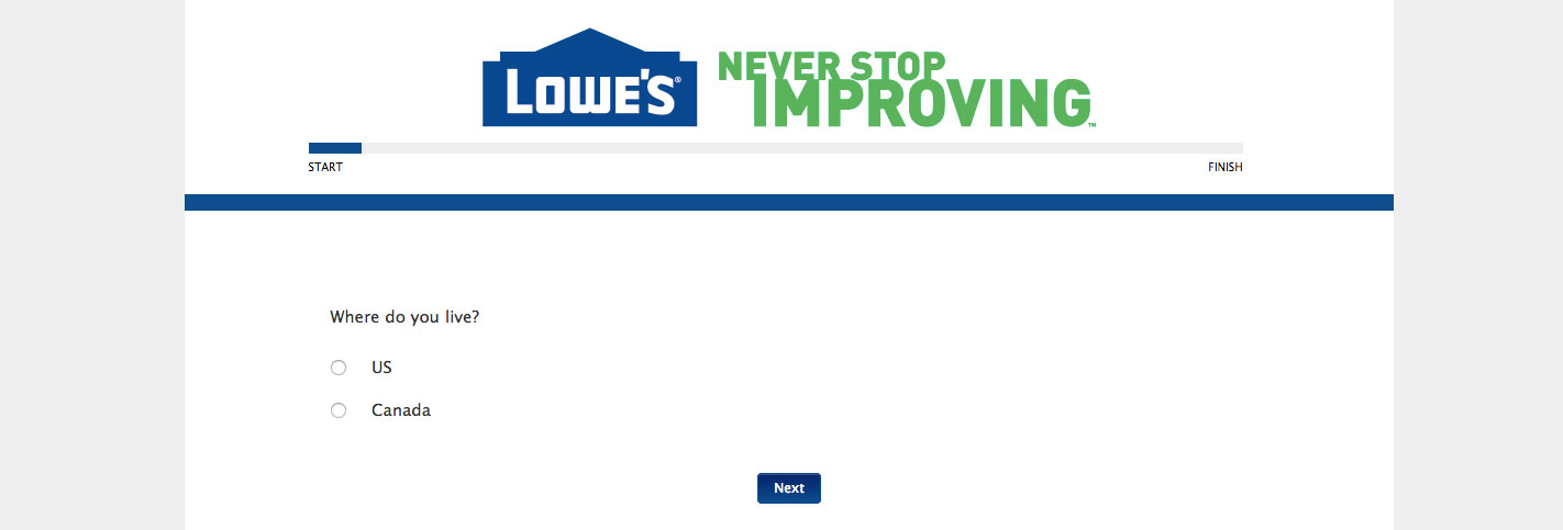 Lowe's Client Satisfaction Survey