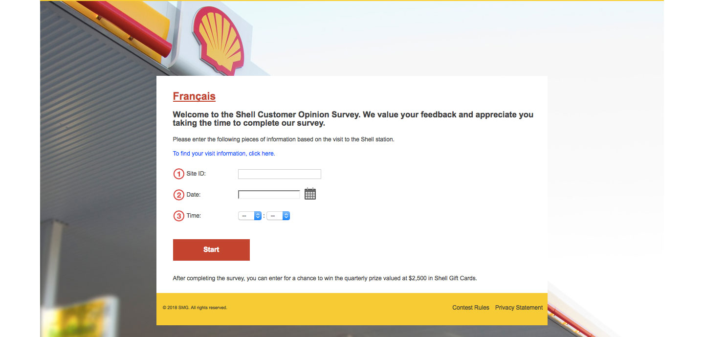 Shell Service feedback Survey