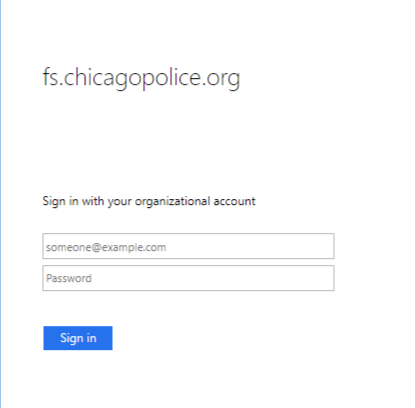 Chicago police webmail login