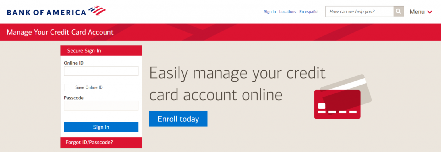 www.bankofamerica.com - Access Bank Of America Credit Card Login Portal ...