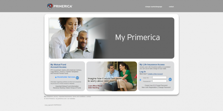 create primerica online account