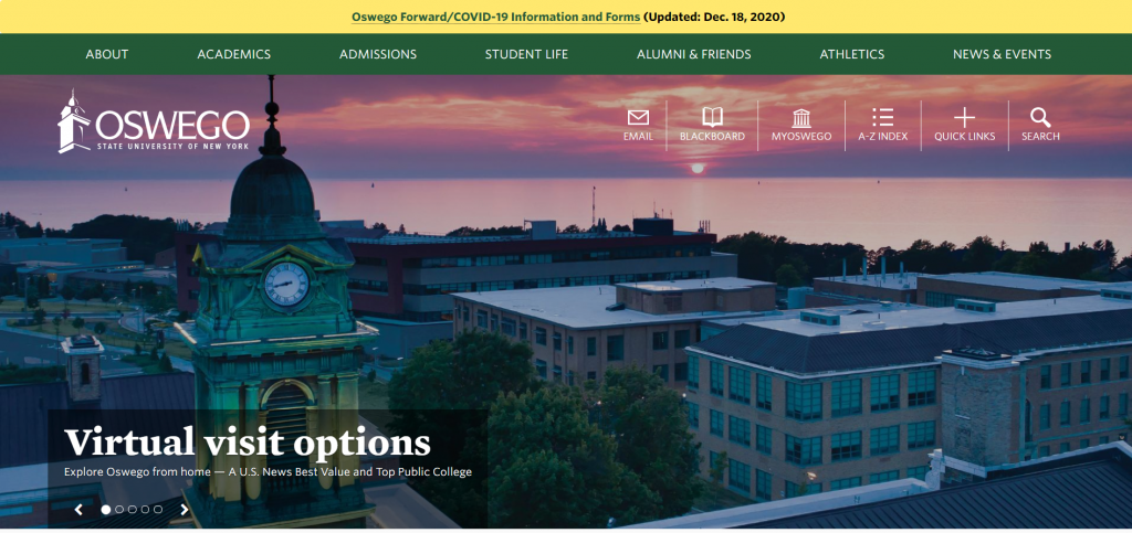 suny oswego login